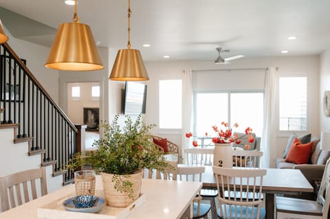 Enjoy a bright, open living area with plenty of seating — perfect for gathering after exploring St. George.