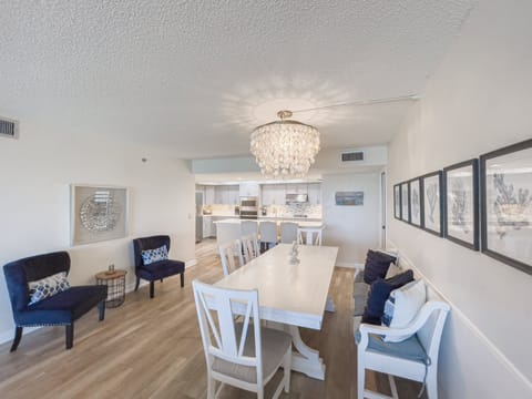 Dining area with comfortable seating