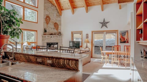 Kitchen and Living Room