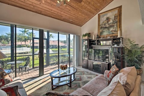 Palm Beach Gardens Vacation Rental | 1BR + Loft | 2BA | Half-Step to Access