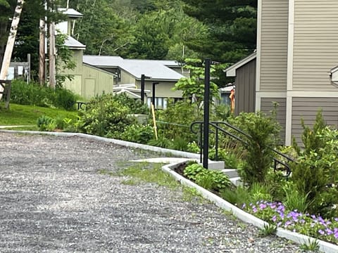 Trailhead - Lifts. View from front of unit. 
