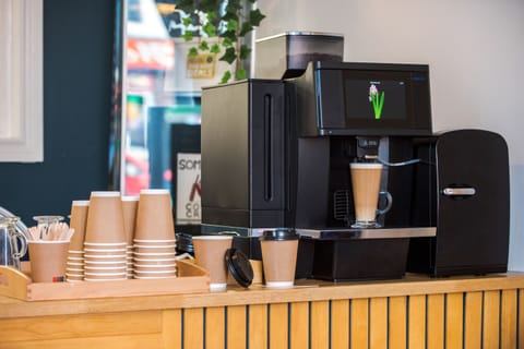 Complimentary coffee