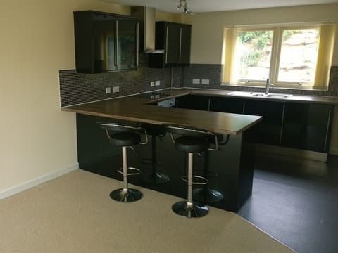 Open plan kitchen area