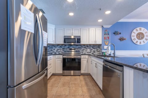Fully stocked kitchen