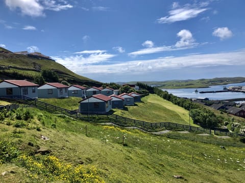 Easterhoull Chalets stunning location.