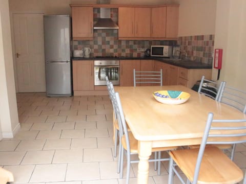 Kitchen and dining area