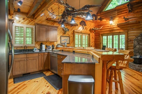 Hardwood, Indoors, Furniture, Room, Kitchen Island