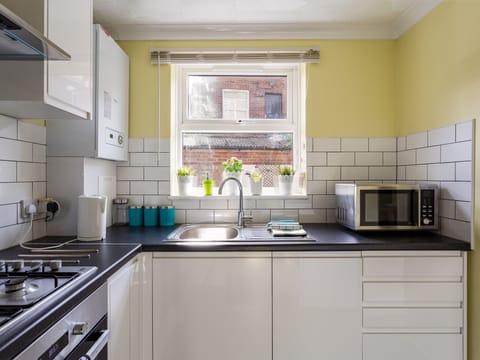 Apt D bright and airy kitchen