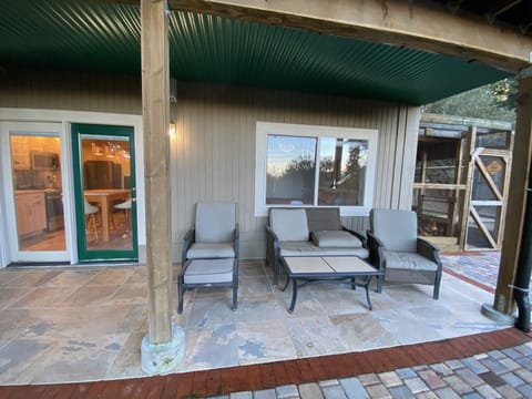 Patio and private entrance