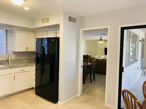 Kitchen door to Dining Room / Living Room