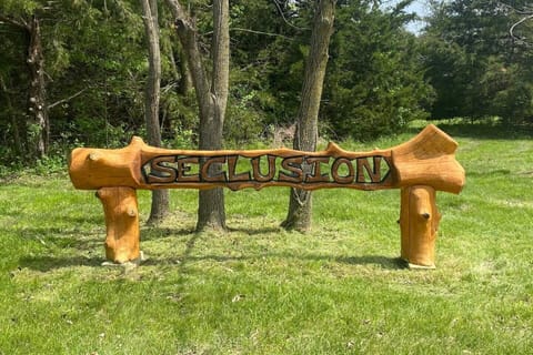 Seclusion Entrance Sign!