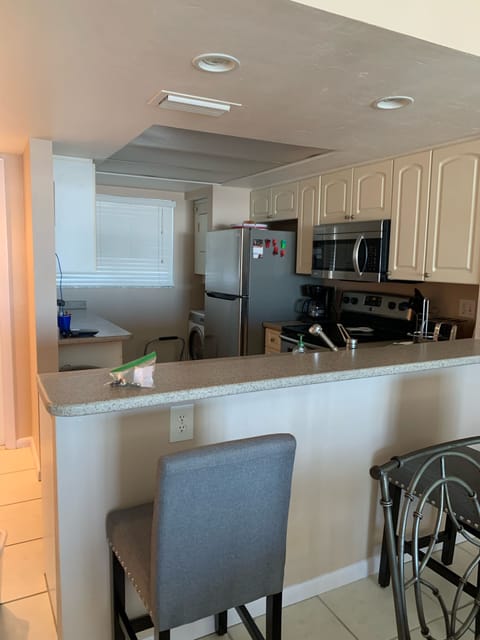 Kitchen stainless appliances