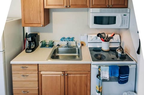 Fully stocked kitchen