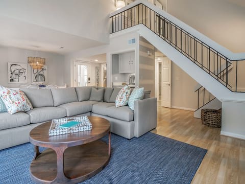 Enough seating for conversation or reading.