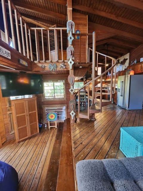 Our local art totem pole!