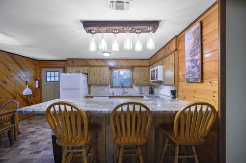 The bar is a great spot for quick meals or snacks!