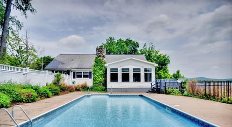 Beautiful pool and sundeck.  Heated from Memorial Day thru Labor Day
