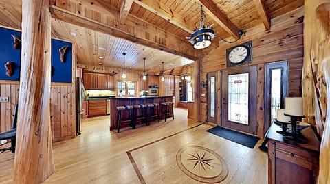 Front Entryway looking into the Kitchen