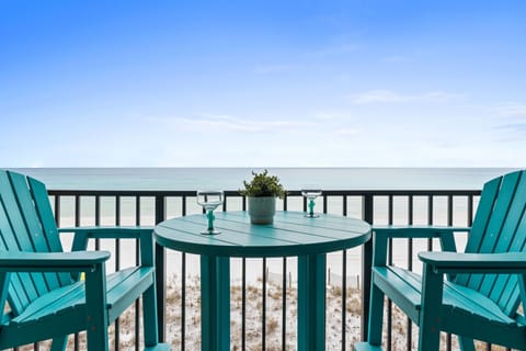 Balcony Views - Enjoy wonderous views of the emerald coast!