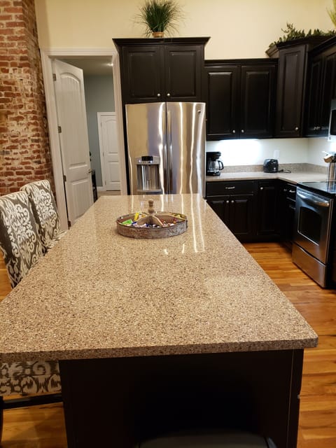 Kitchen Island with additional seating.