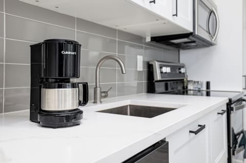 Fully equipped kitchen for your convenience.