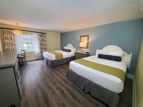 Unit with 2 double beds