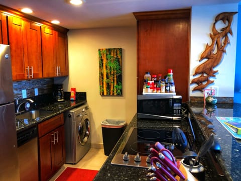 Renovated kitchen...