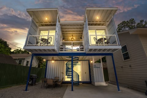 This is the left pod apartment located in the 2nd floor of the container unit.