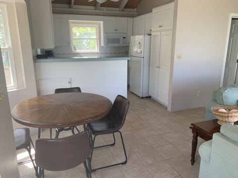 Dining area, and entry way