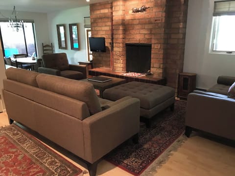 Living Room, dining area to left. 