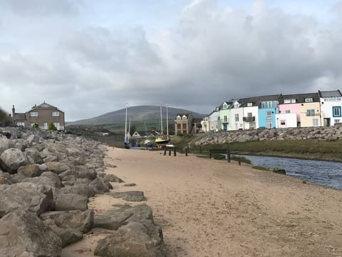 View of Combe n Sea from the beach