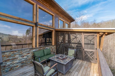Patio and Fireplace Area