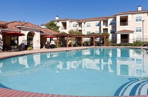 Community pool and hot tub