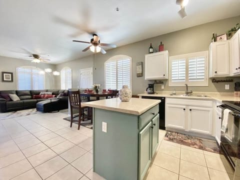 Spacious open floorplan