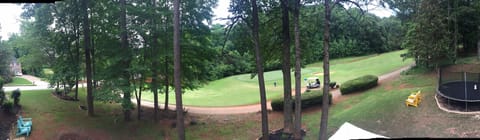 Golf course views. 