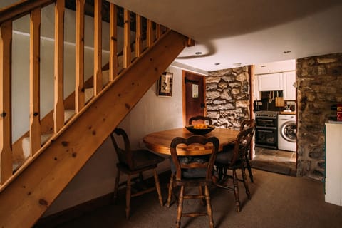 Hallway and dining space