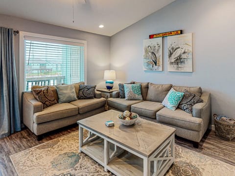 Living Area with Sleeper Sofa