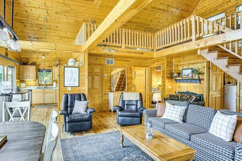 Branch Township Vacation Rental | 2BR | 1BA | Step-Free Access | 1,400 Sq Ft