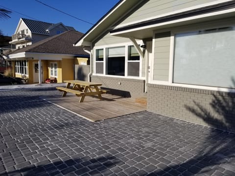 Front patio, in front of main house