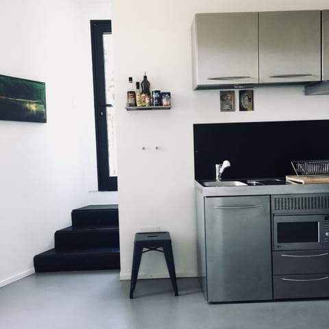 Apartment with kitchen