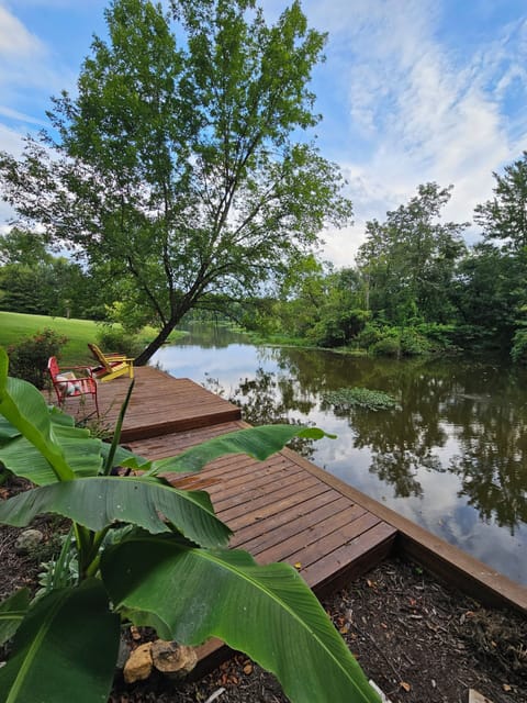 Swim, fish, lounge or just watch the sunset.