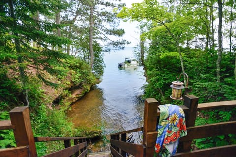 The Hidden Cove Home.  Lake Views, Washburn, WI. 2170098