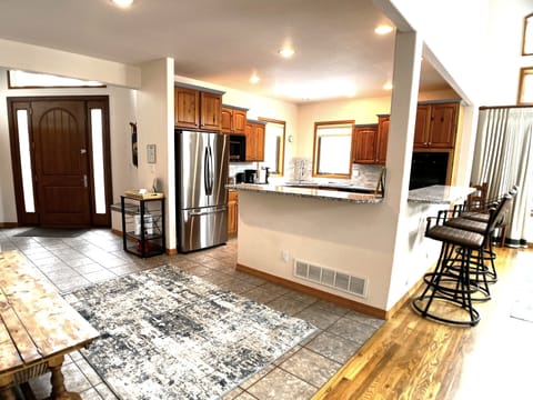 Kitchen and Entryway