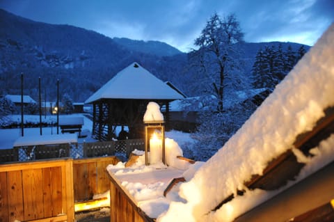 Get snug inside by the fire!