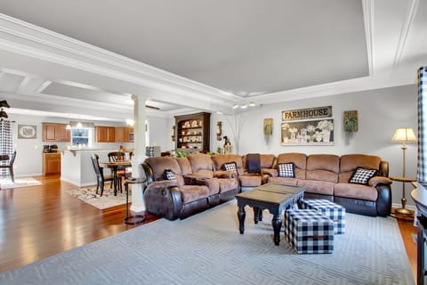 Main Great Room with comfy couch