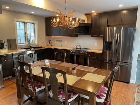 brand new kitchen 
36 “ refrigerator , range , micro , dishwasher , 