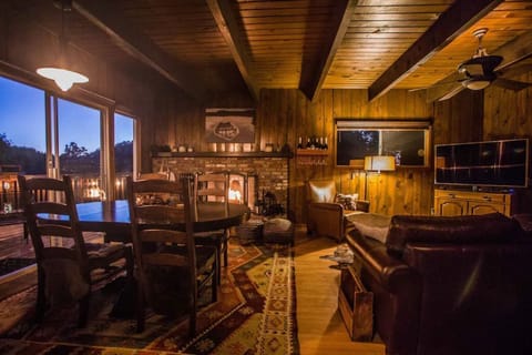 Welcome to Ironwood Cabin. The cabin offers beautiful views morning and night.