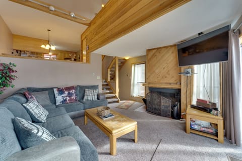 Angel Fire Vacation Rental | 2BR | 2.5BA | 1,616 Sq Ft | Step-Free Access