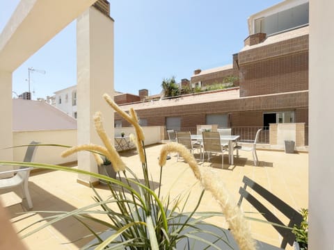 Large open terrace