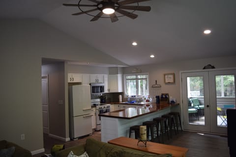 Kitchen view of Great Room